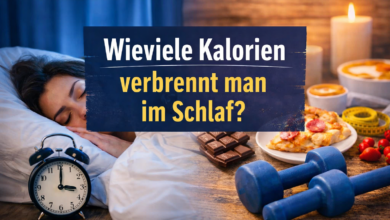 Wieviele Kalorien verbrennt man im Schlaf