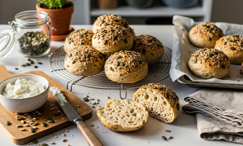 Low Carb Brötchen Rezept: Schnell, fluffig & ohne Mehl