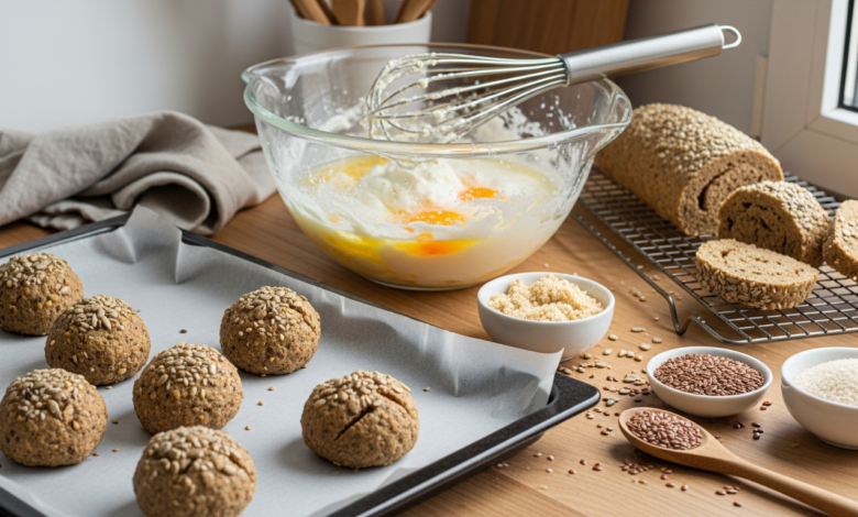 Eiweißbrötchen selber backen: Low-Carb & viel Protein