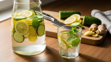 Schlankwasser Rezept: Schnell Abnehmen & Entgiften