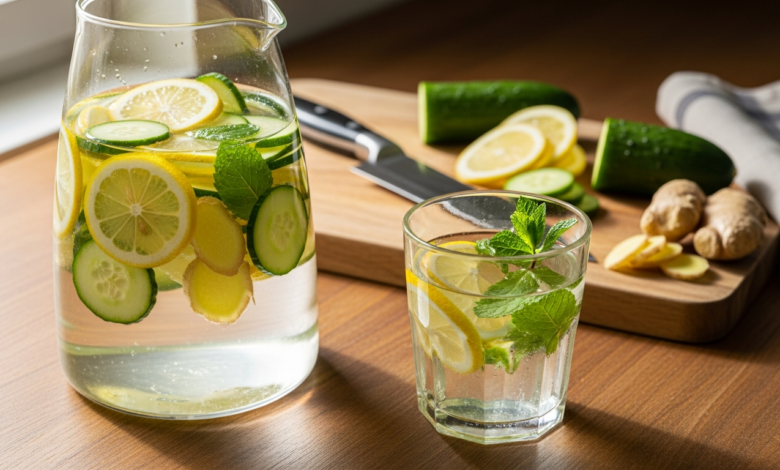 Schlankwasser Rezept: Schnell Abnehmen & Entgiften
