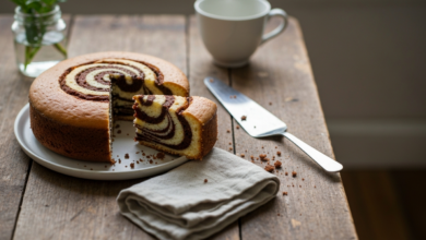 Gesunder Marmorkuchen: Ohne Zucker & extrem saftig