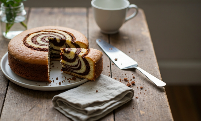 Gesunder Marmorkuchen: Ohne Zucker & extrem saftig