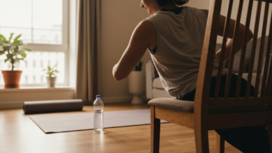 Dicke Oberarme straffen: Übungen & Tipps