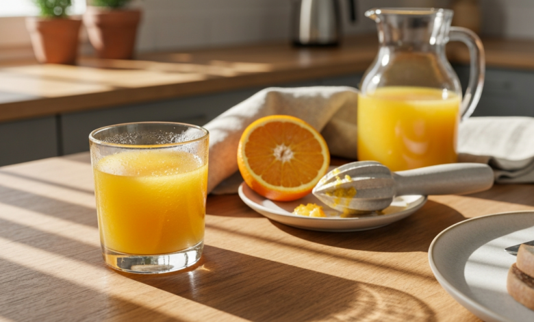 Jeden Tag Orangensaft: Was passiert wirklich im Körper?